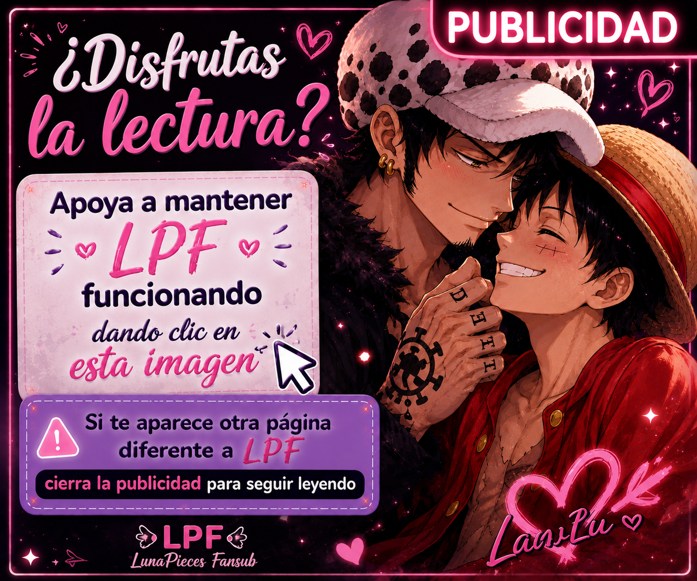¿Disfrutas la lectura? Apoya a mantener LPF funcionando